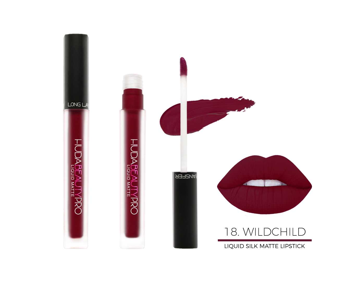 Buy HUDA BEAUTY PRO ORIGINAL SILK MATTE LIP GLOSS SHADE 18 Online