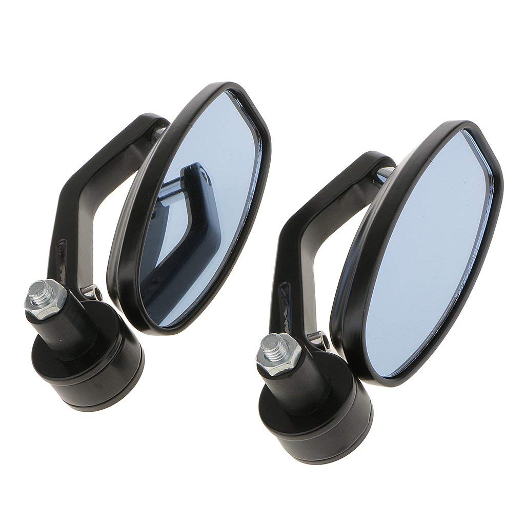 Buy Motorcycle Bar End Mirror Rear View Mirror Oval For Bikes FOR BAJAJ