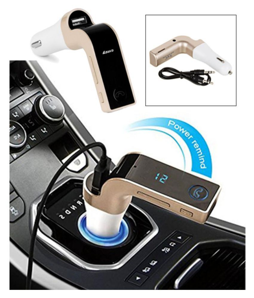 Buy Battlestar CARG7 Bluetooth FM Transmitter Universal Wireless inCar