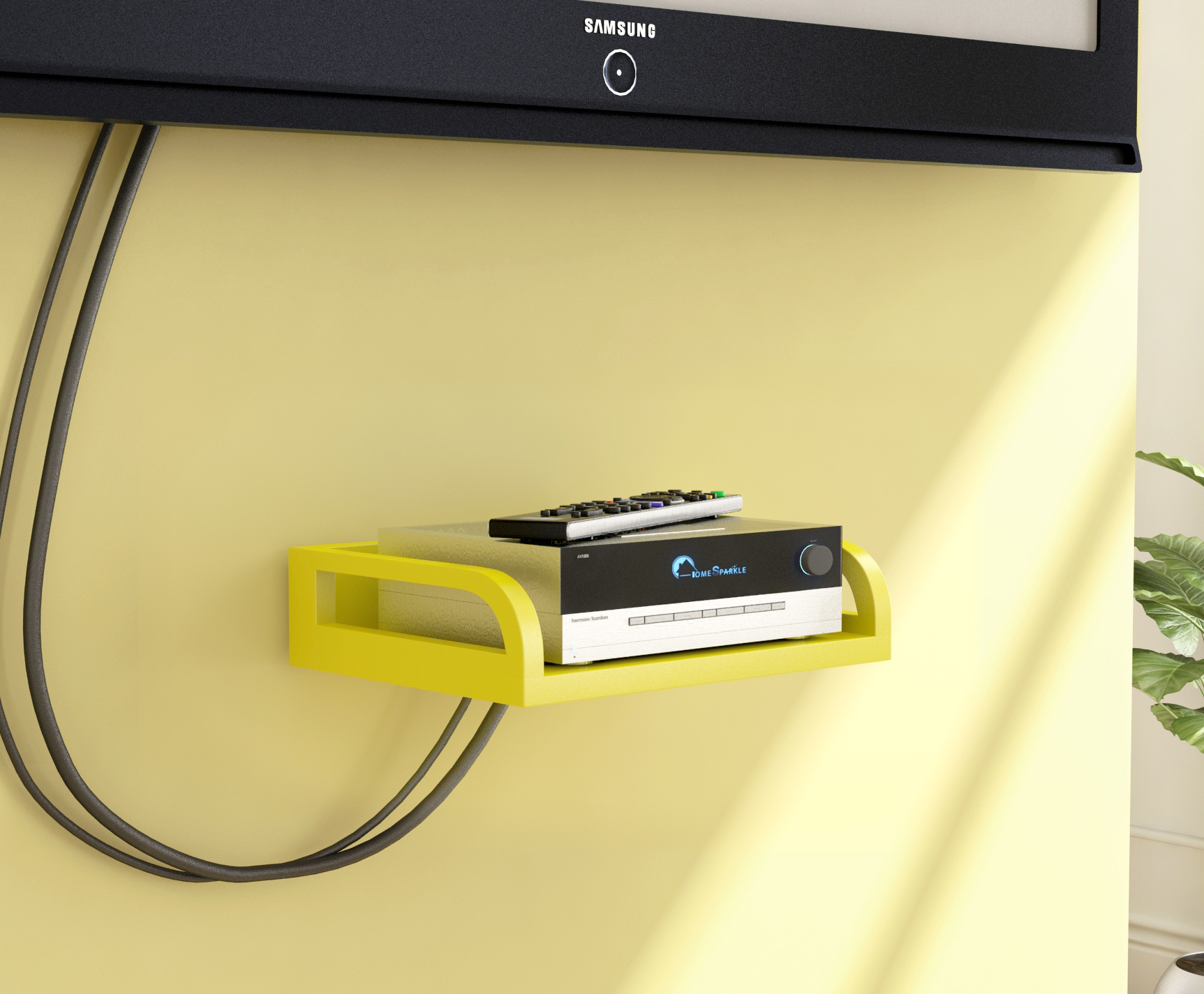 Buy Home Sparkle Set Top Box Holder/Wifi Modem Stand, Suitable For