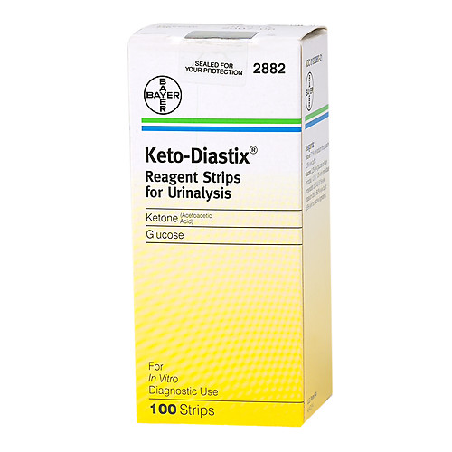 Buy 50 Strips Keto Diastix Reagent Strips for Urinalysis (Glucose