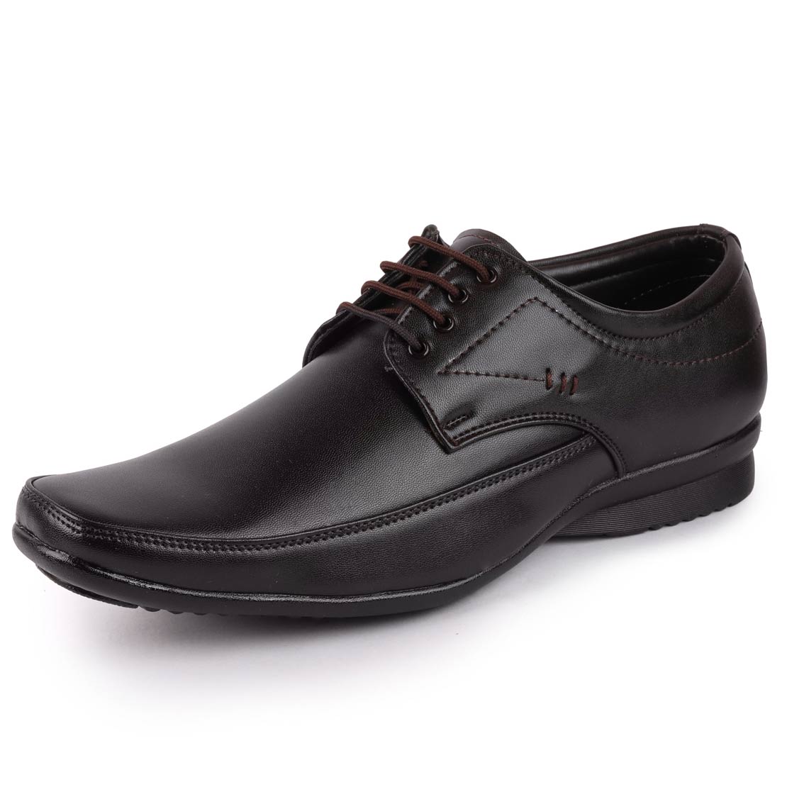 Buy Lakhani Men Brown Lace Up Formal Shoes Online @ ₹699 from ShopClues