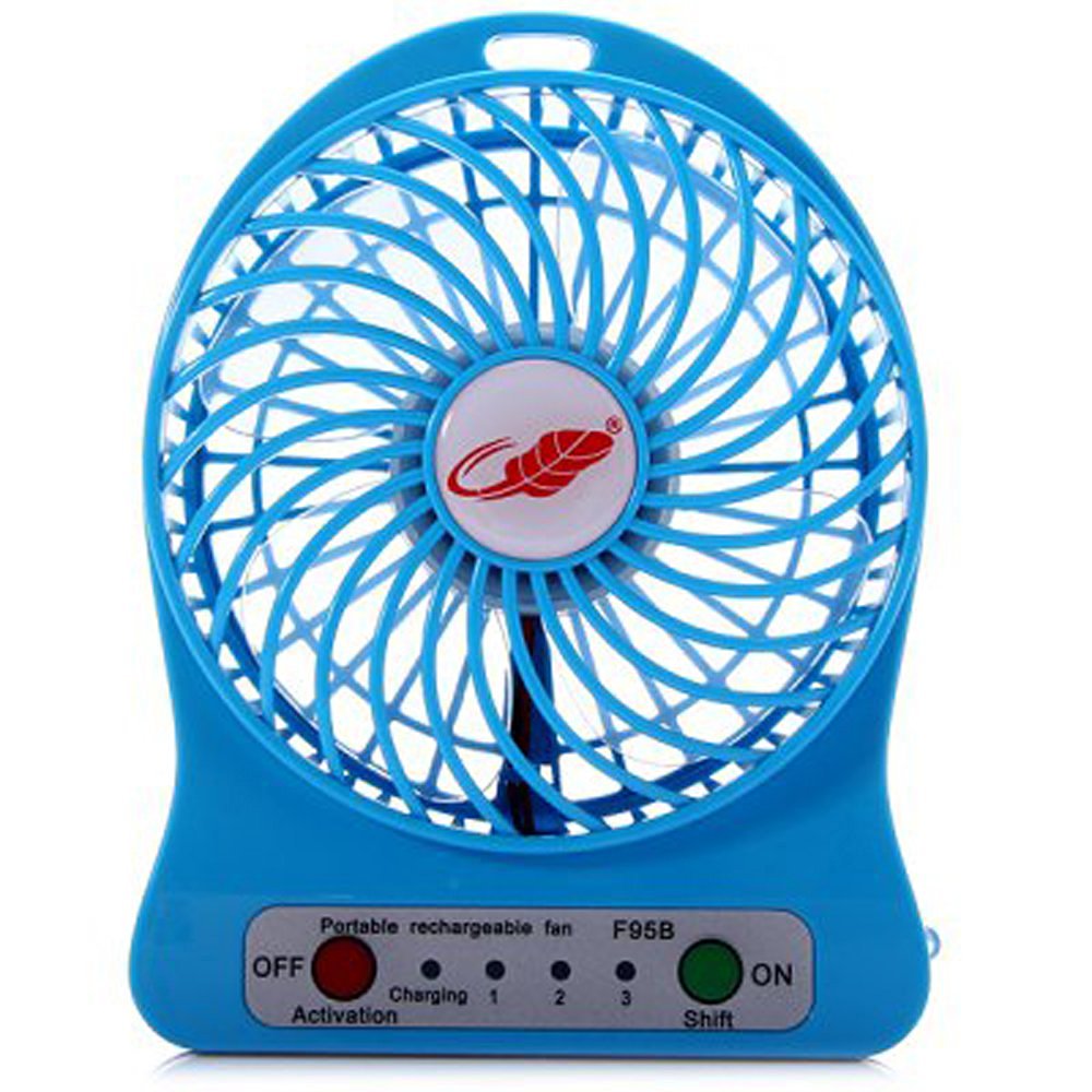 Buy Battlestar 3 Speeds Electric Portable Mini Fan Rechargeable Small