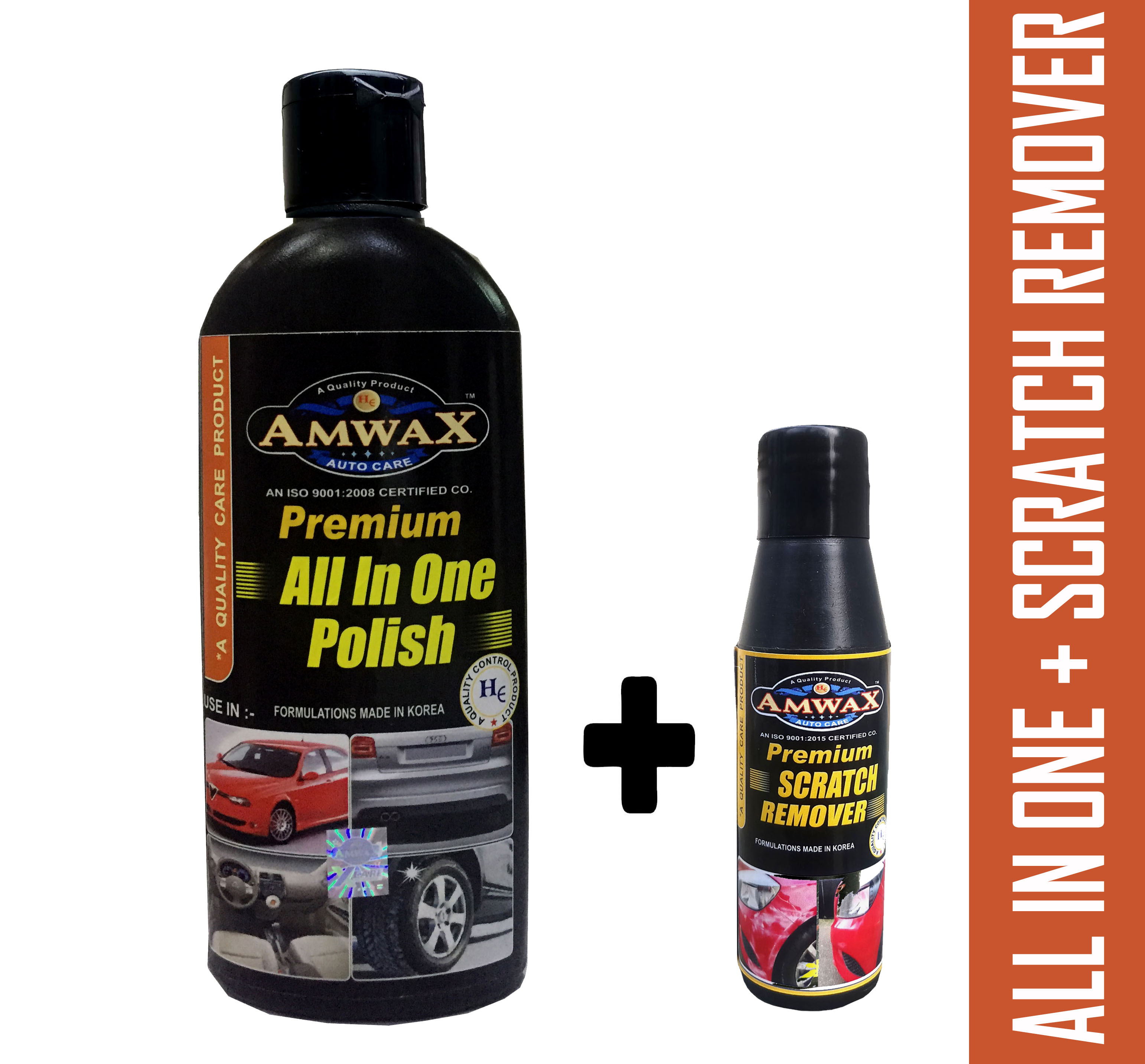All In One Polish 500 ml + Scratch Remover 50 ml
