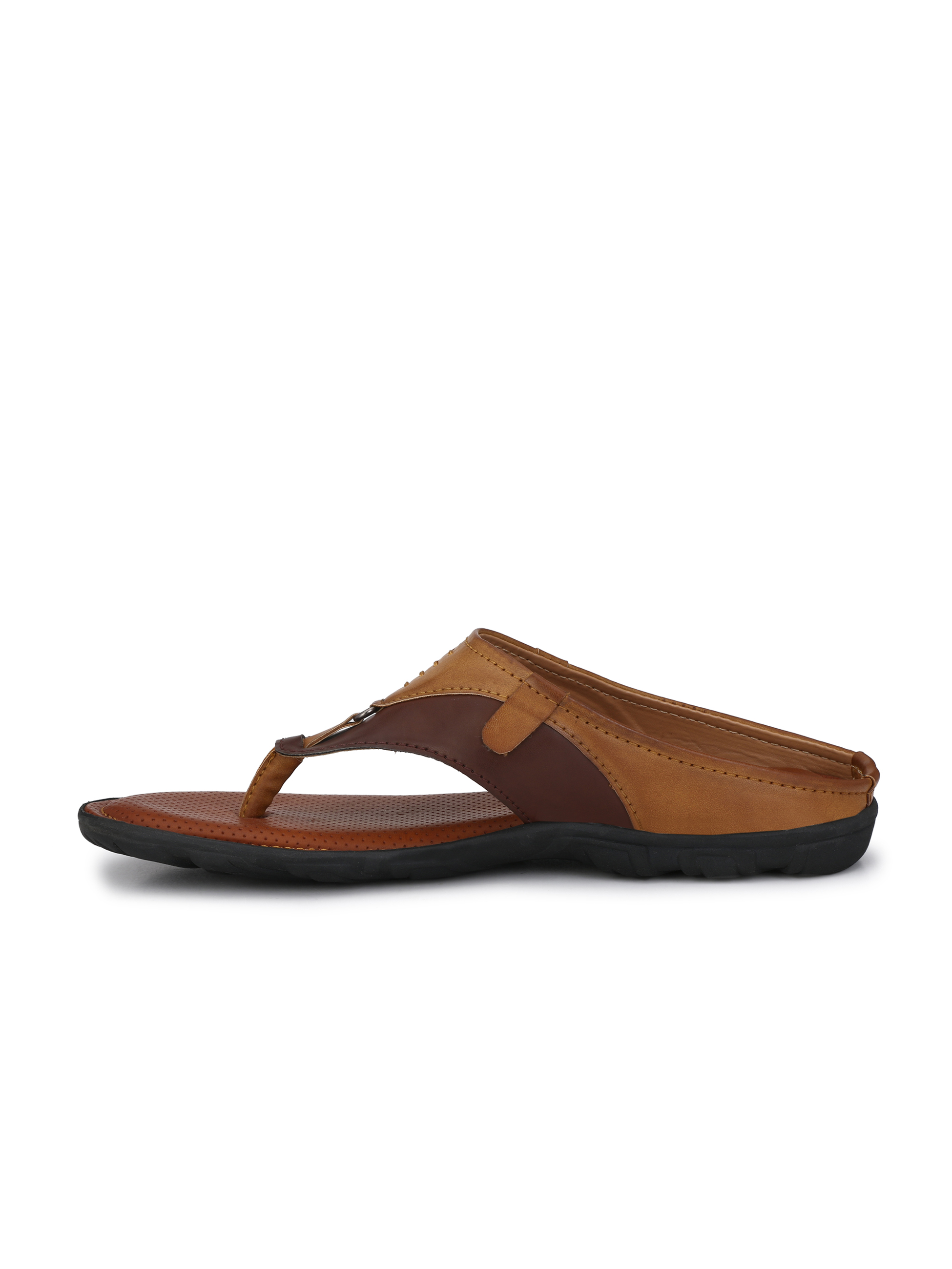 Buy El Paso Men Brown Man Made Leather Floaters Stylish Thong Slippers Online ₹699 From Shopclues