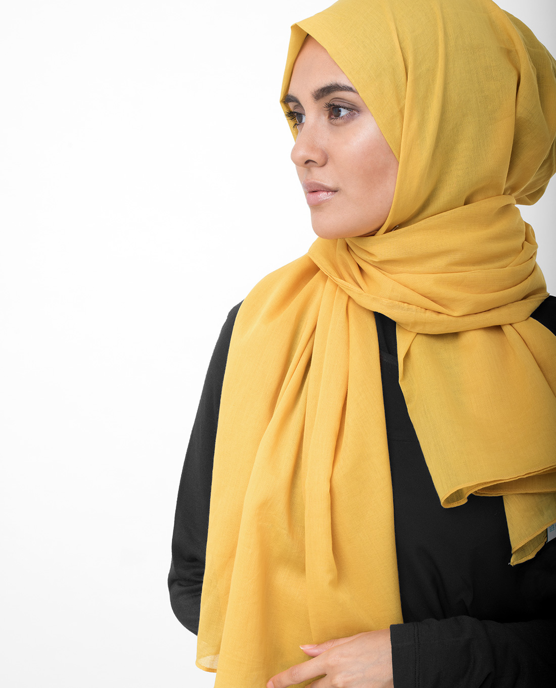 Buy Silk Route London Lemonade Yellow Cotton Voile Hijab Scarf Online ₹451 From Shopclues 9824