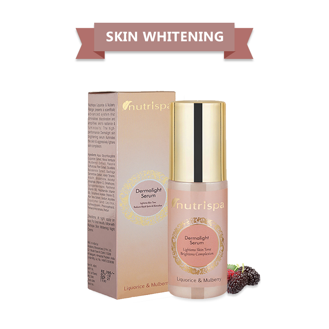 Buy Nutrispa Skin Lightening Liquorice and Mulberry Derma Face Serum 40