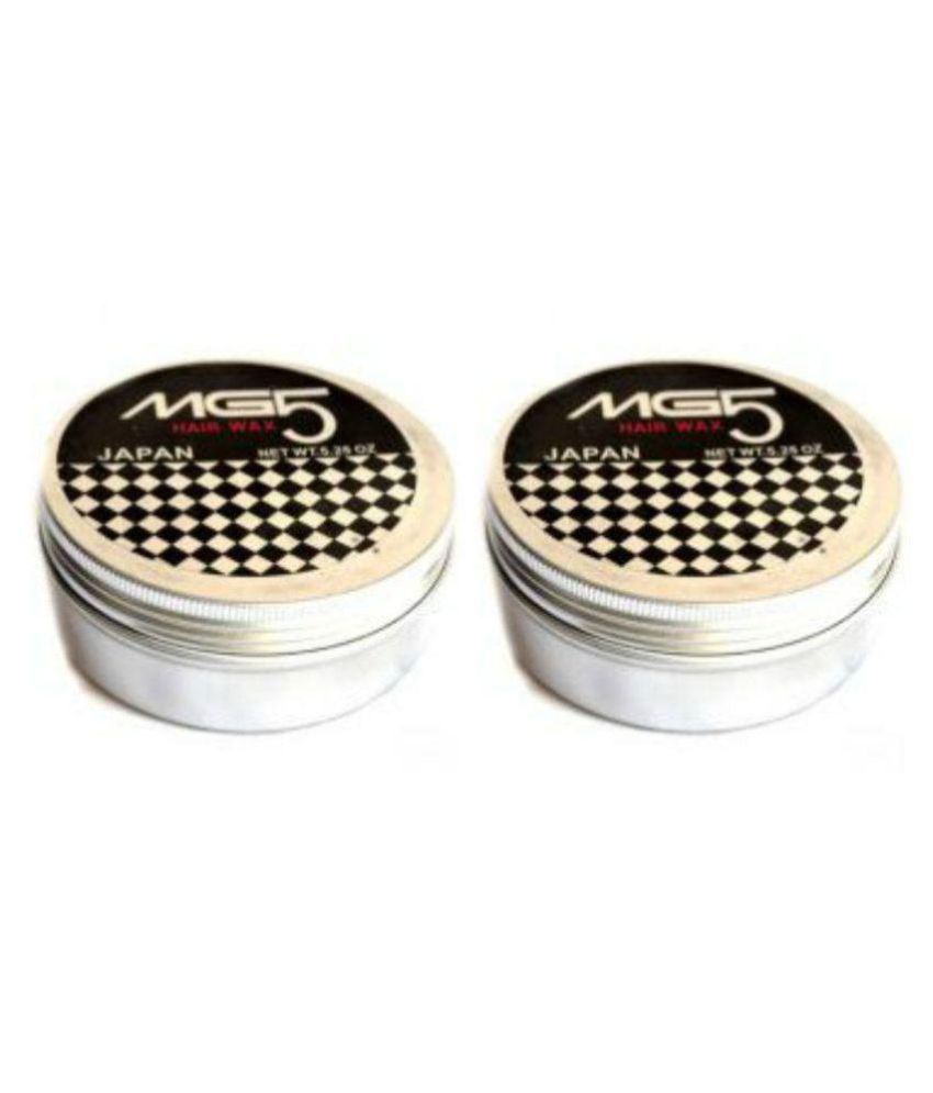 Buy mg5 hair wax Super Hold Wax Pack of 2( Each wax 150gm) With Hair