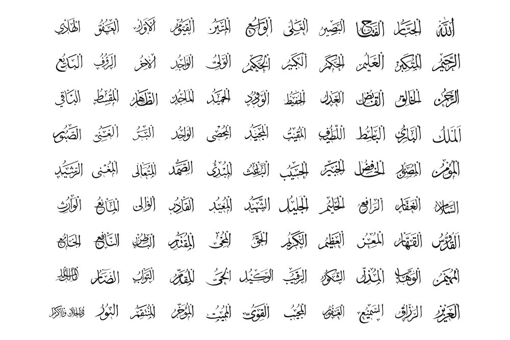 Buy Allah in Arabic Writing |islamic poster| |Sticker Paper Poster