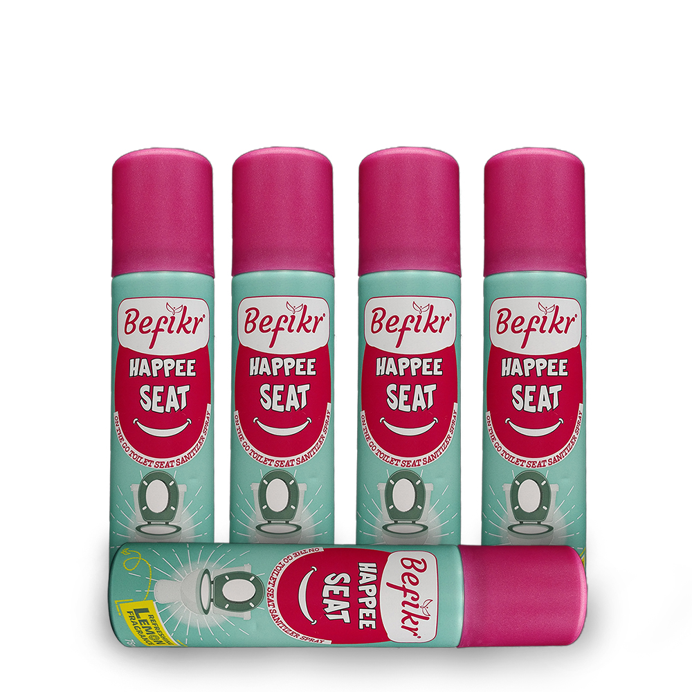 Buy BEFIKR Happee seat On the go toilet seat sanitizer Intimate washes