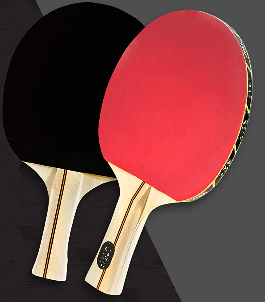 Buy Table Tennis Kit with Two Racquets, Three Ball Online ₹444 from