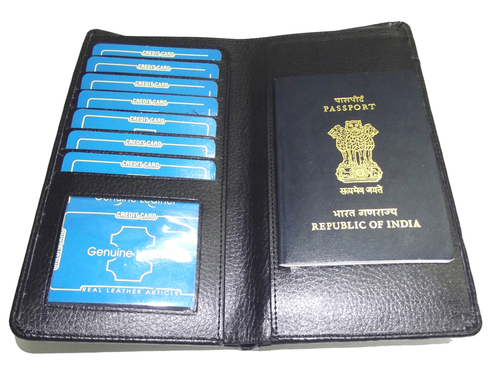 Buy Designer PU Leather Passport Holder new Passport Holder Men Travel ...