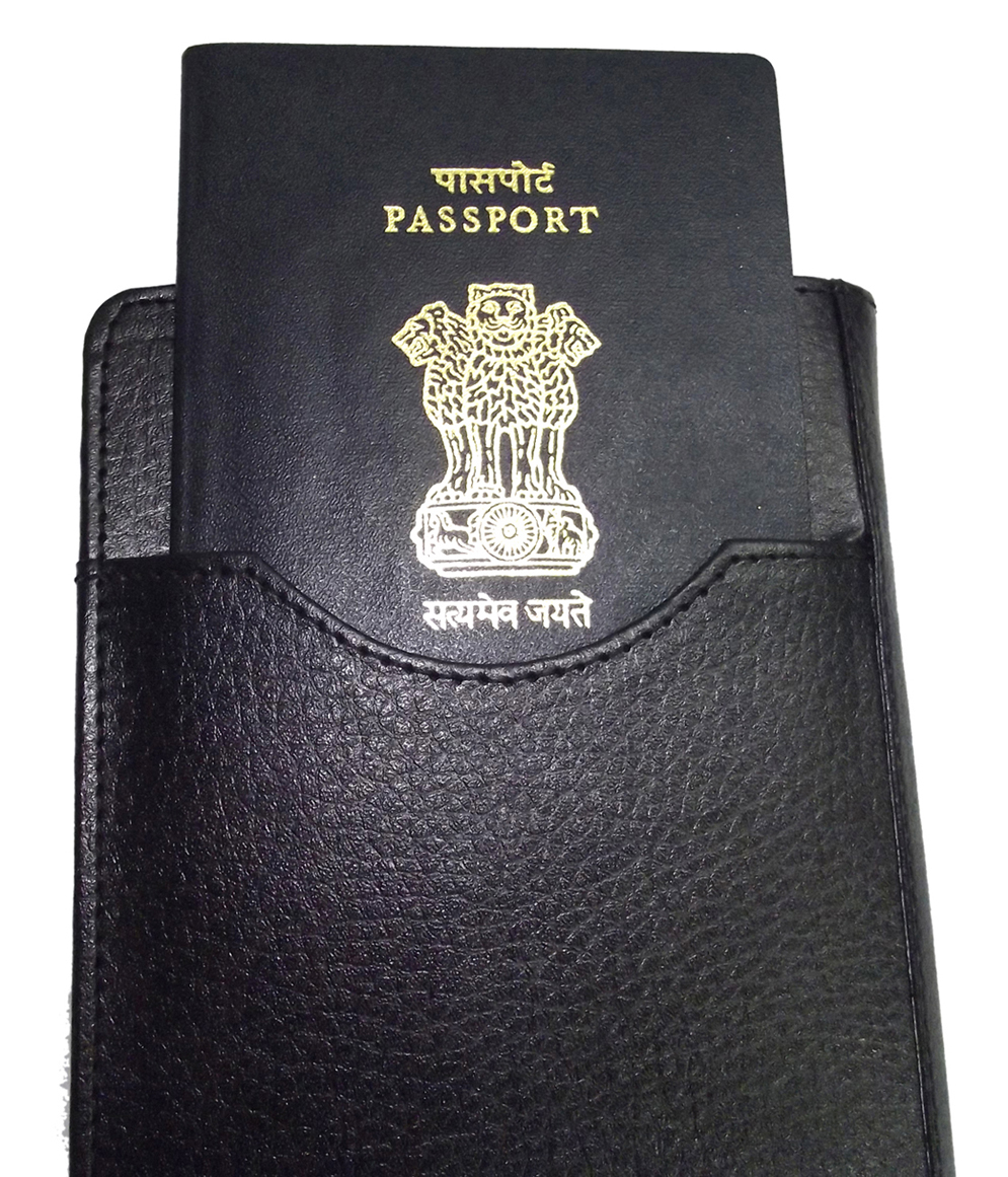 designer passport holder