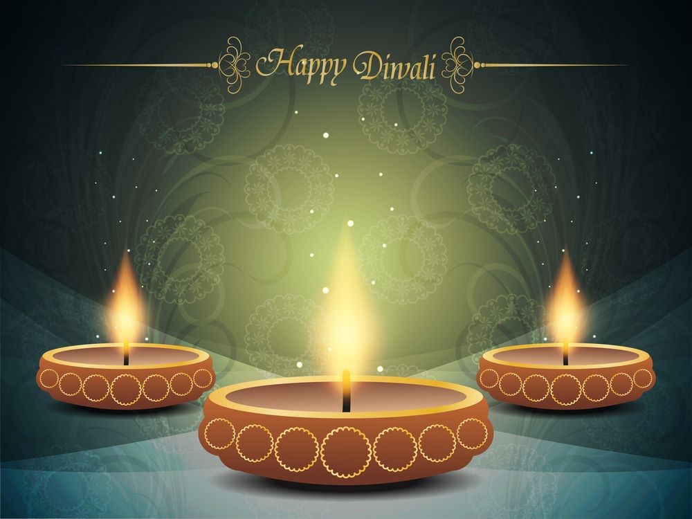 Buy Colorful background for diwali |12x18 inch|sticker paper poster ...