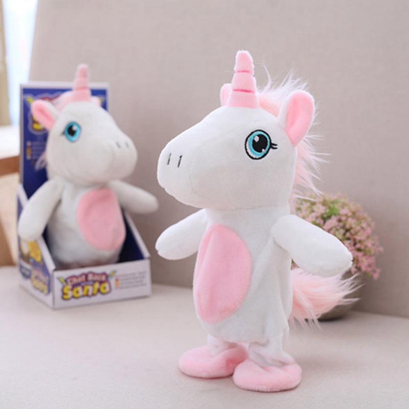 walking talking interactive unicorn