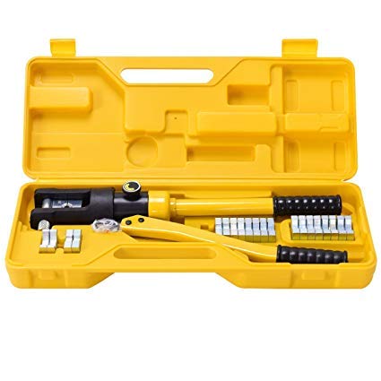 Buy VOLTZ Hydraulic Wire Terminal Crimper Range16-300mm2 Pressure ...