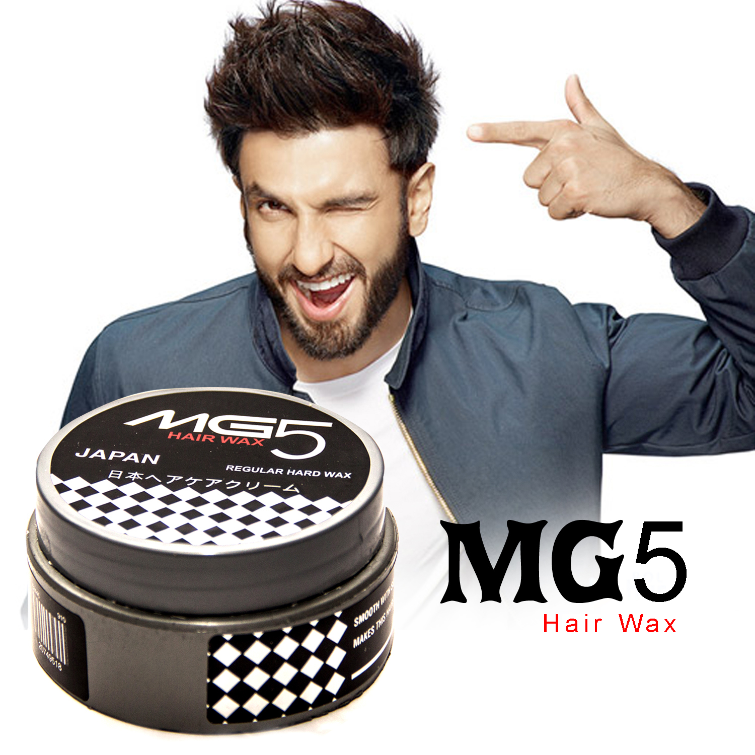 Buy MG5 Japan Hair Wax for Hair Styling 100 Gms (Pack Of 5) Online