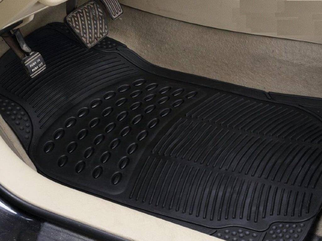 Buy Trigcars black rubber floor mat for Maruti Suzuki Alto 800 Type 1