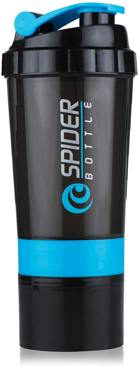 Liboni 600 ml Blue Protein Shaker Sipper