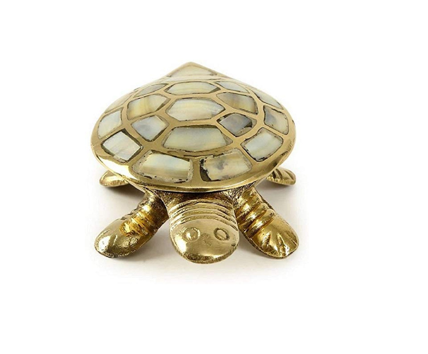 Buy wish full filling brass tortoise with secret wish compartment ...