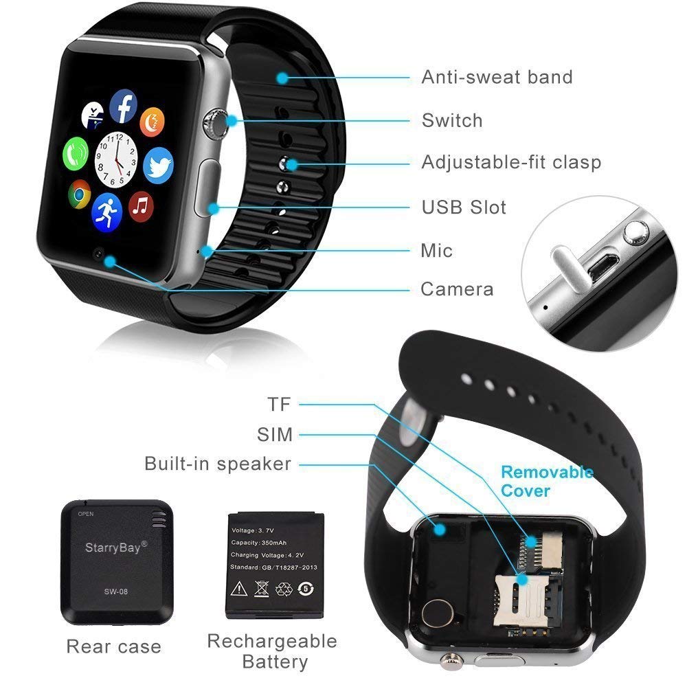 rewy heypex a1 bluetooth smartwatch