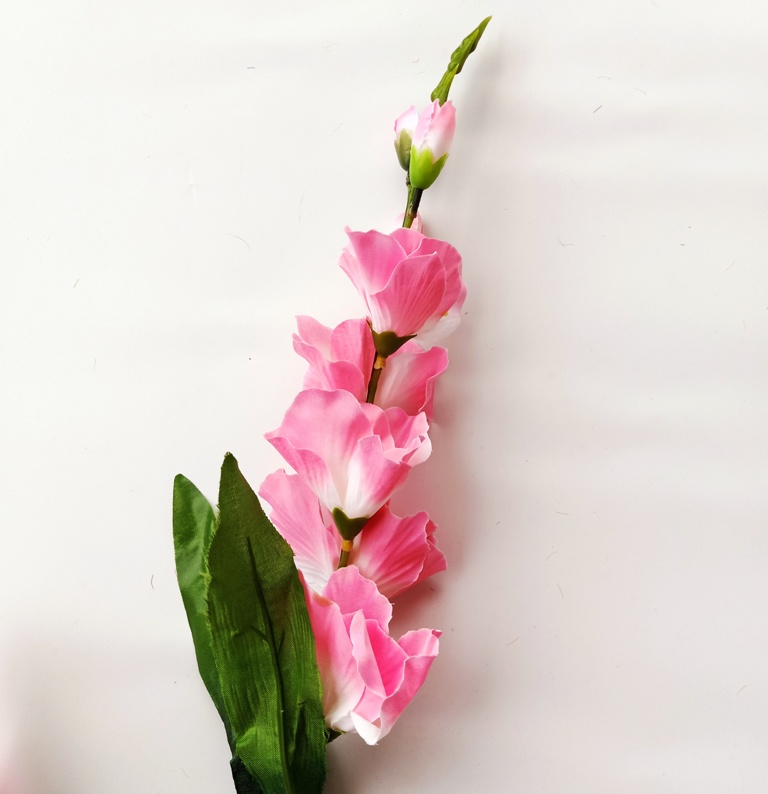 Buy S N ENTERPRISES SNE4604 PINK GLADIOLUS ARTIFICIAL FLOWER BUNCH