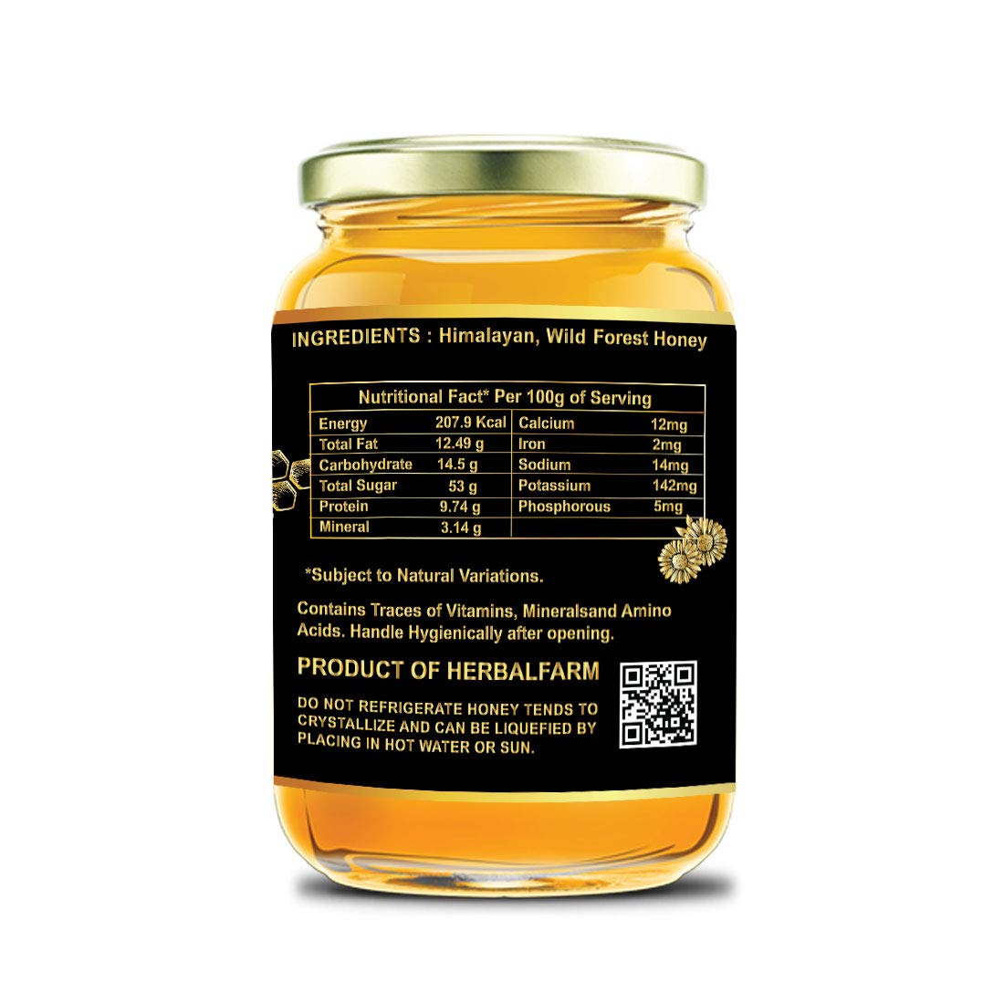 Buy Farmity Organic Wild Forest Honey Natural Pure Raw Unprocessed Indigenous Unfiltered