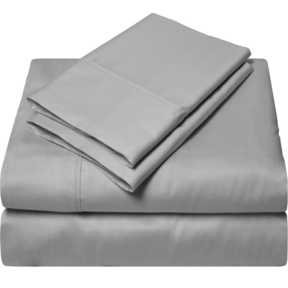 Buy SGI Bedding 600 TC 100 Egyptian Cotton 1 Flat Sheet and 2 ...