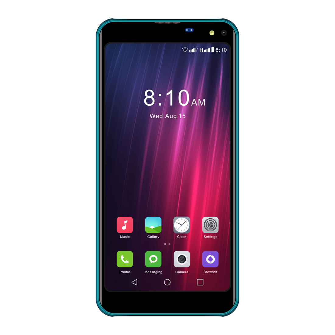 I KALL K8 New 5.5 Inch Display 2 GB RAM 16 GB ROM Phone Green
