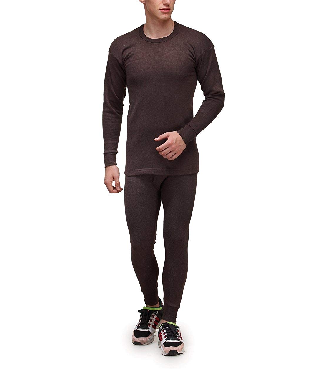 Buy Men's Woolen Thermal Inner Wear Pack of 1 (Assorted Colour) Online ...