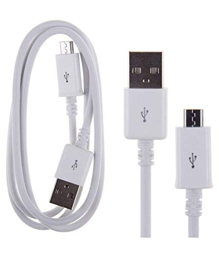Kosher Traders Data Cable for Motorola Moto One Power 1.5 Meter, White Color