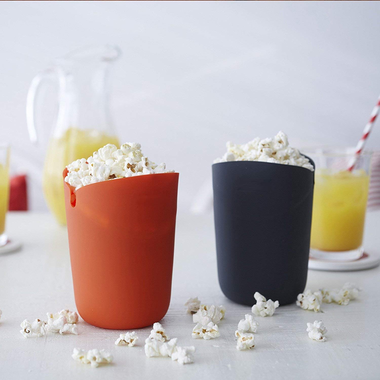 REGAL Reusable Microwave Silicone Popcorn Popper Maker Silicone Food Safe Color May Vary 1 pc