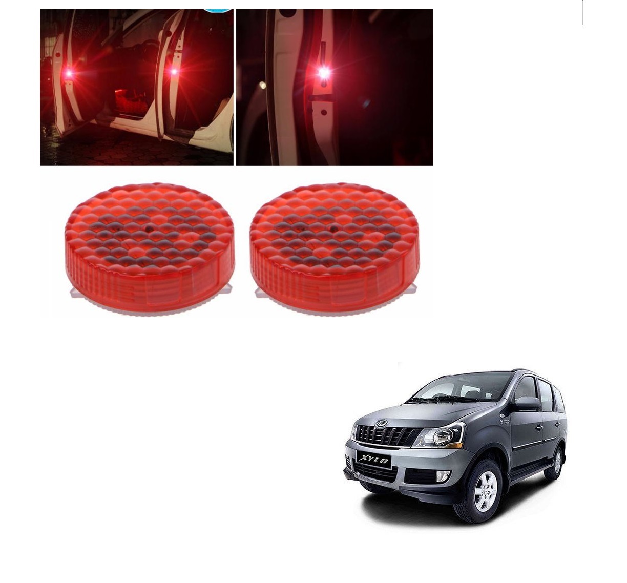 Buy Auto Addict Waterproof 5 LED Wireless Car Door Warning Open Lights