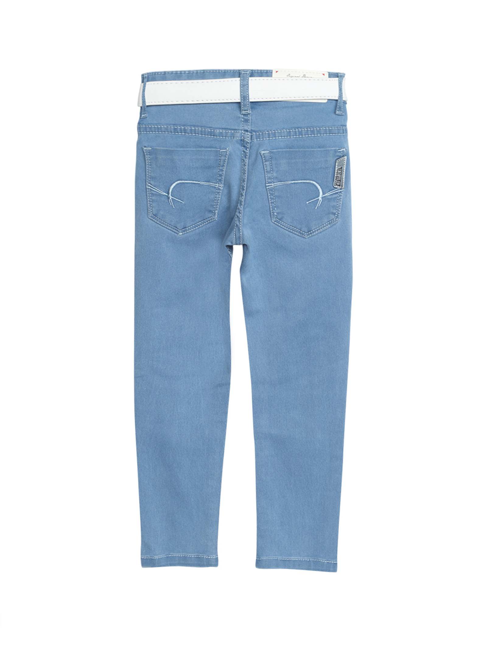 Buy Tadpole Boy'S Blue Cotton Casual Washed Jeans Online @ ₹849 from ...