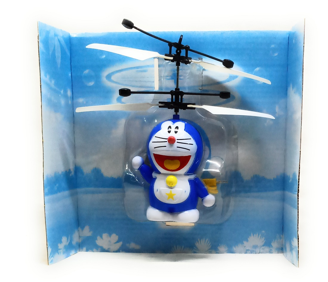 Buy Toyroma Flying Doraemon / Mario Toy With Sensor Based Flyer