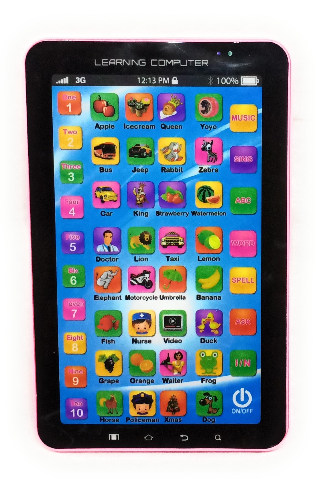 Buy Toyroma Educational Learning Tablet Computer For Kids With Music