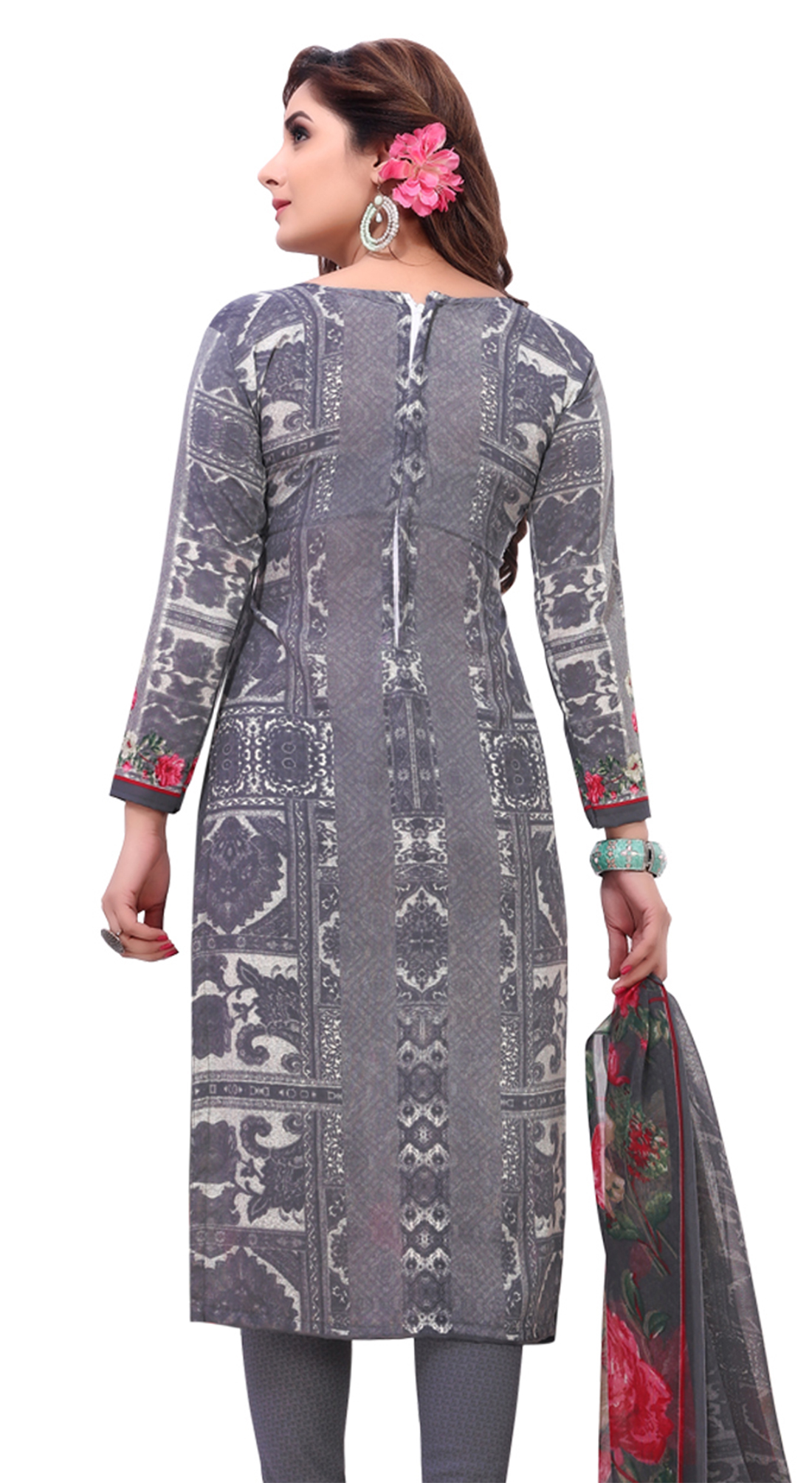 printed salwar suit material