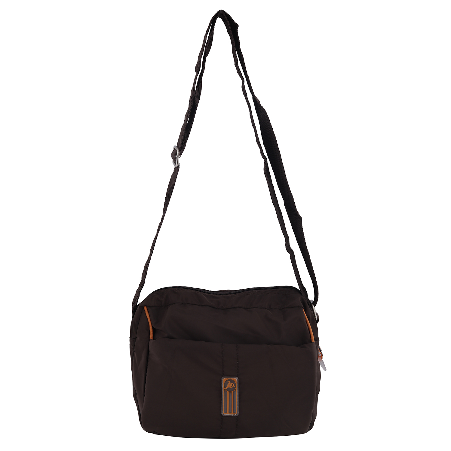 Buy Nfi Unisex Polyester Multipurpose Cross Body Sling Bag (Y5 Brown ...
