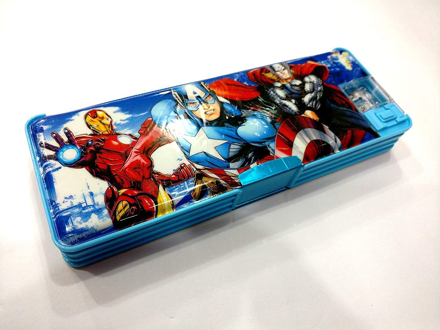 Buy asu pencil boxes for boys for schools avenger characters printed