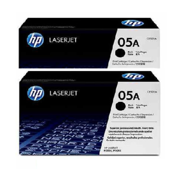 Hp 05A Toner Cartridge Pack Of 2