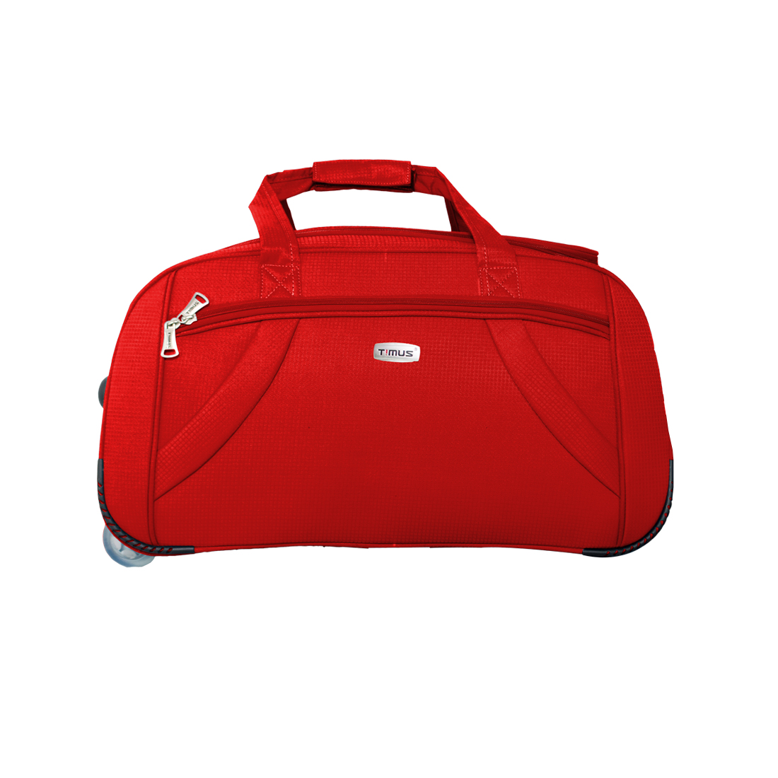 Timus Club Mumbai 55CM Red 2 Wheel Duffle Bag Trolley Bag for Travel  Cabin Luggage 