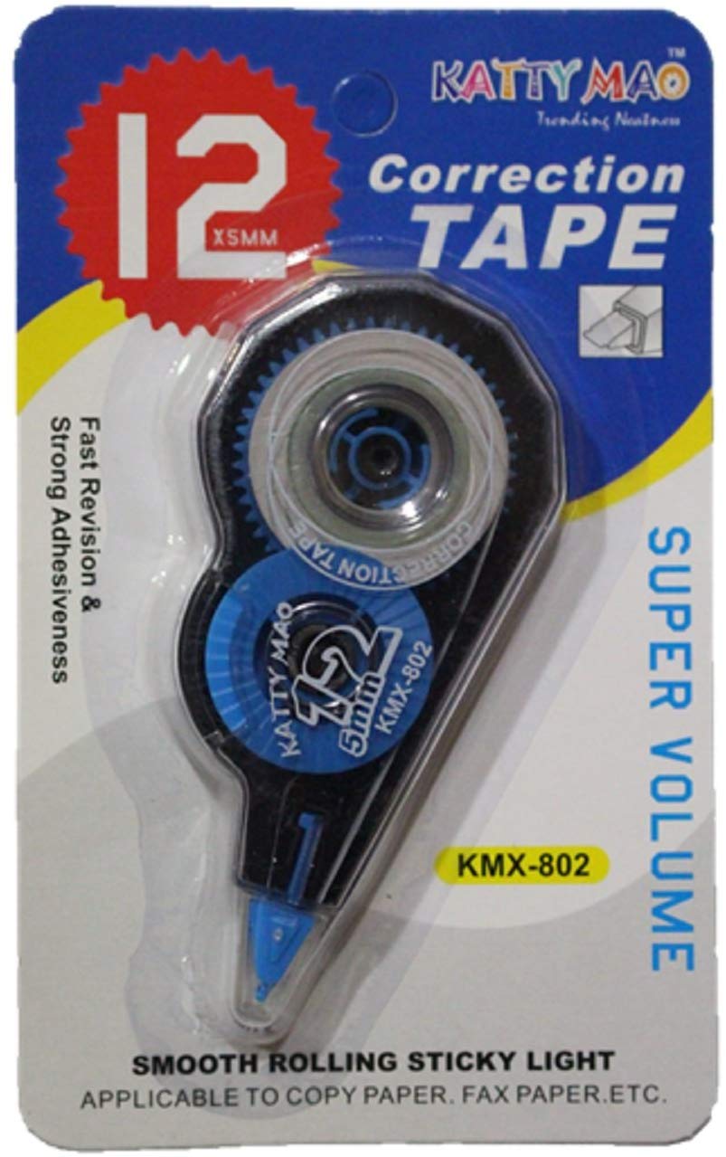 Buy ASU Correction Tape, 5mm Dryline Whitener Tape EcoFriendly Glue