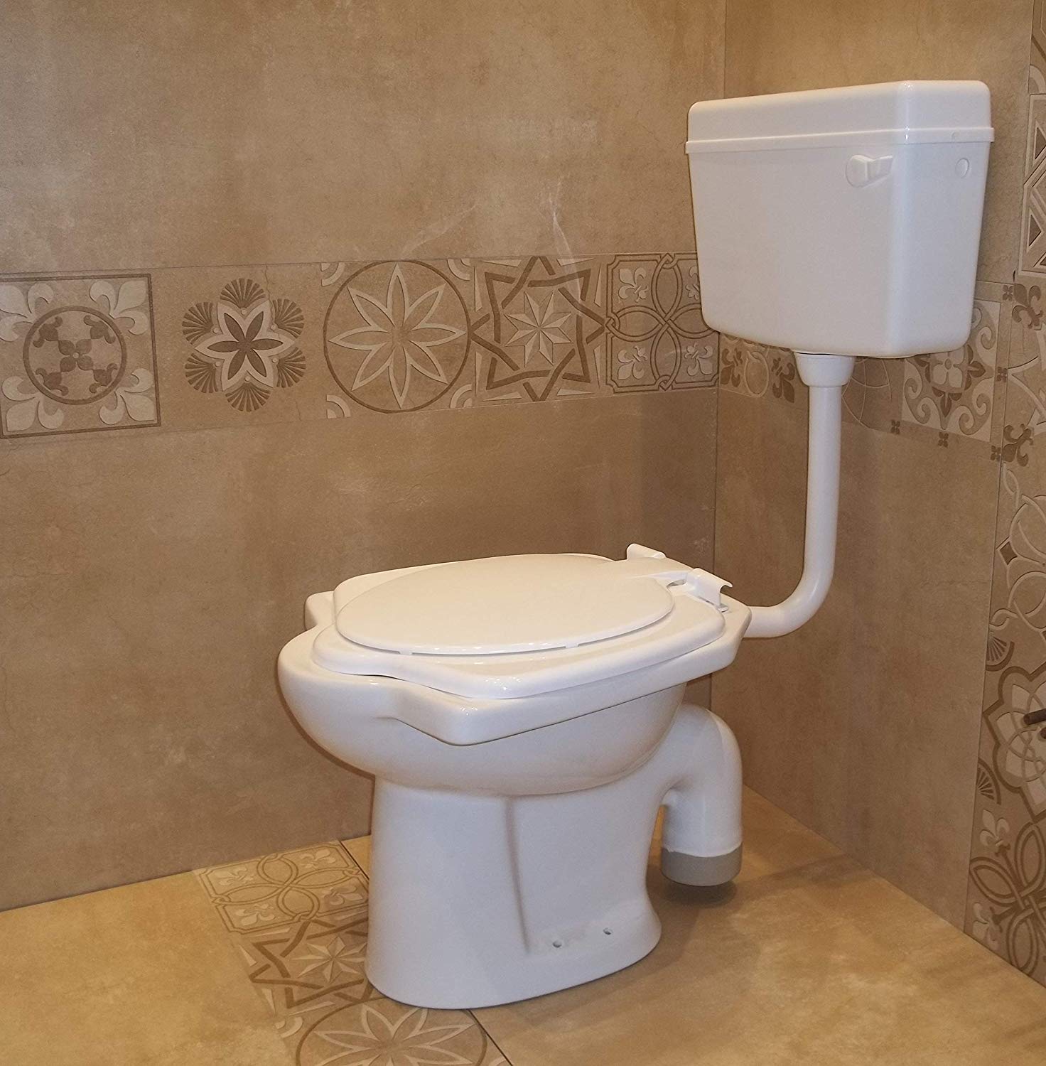 wall mounted anglo indian commode