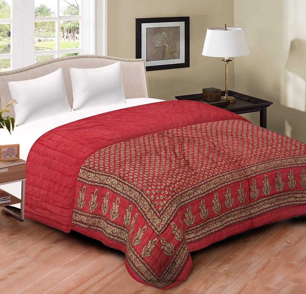 Buy Jaipuri Razai Double Bed Cotton Jaipuri Razai Light Weight With