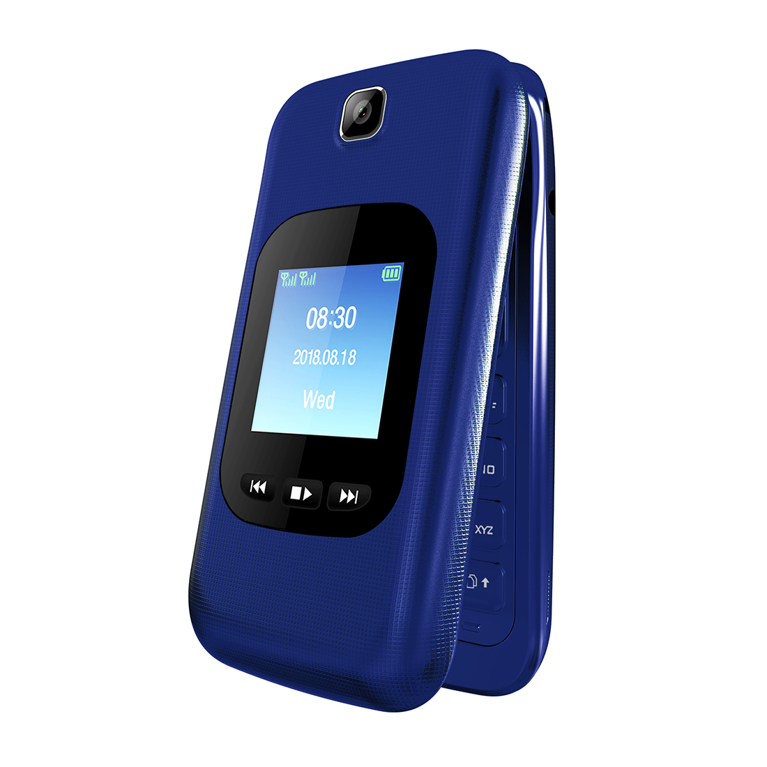 Buy I KALL K65 Flip Double LCD 24 inch Big Display Dual Sim Camera Flip