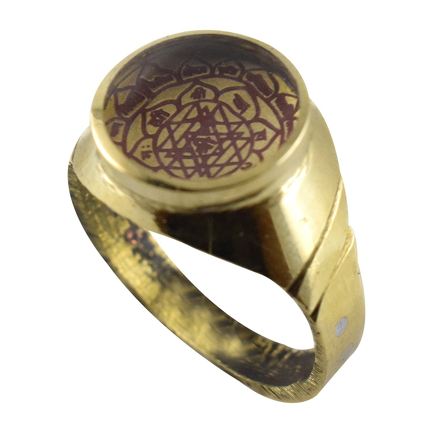 Brass Sri Yantra Ring