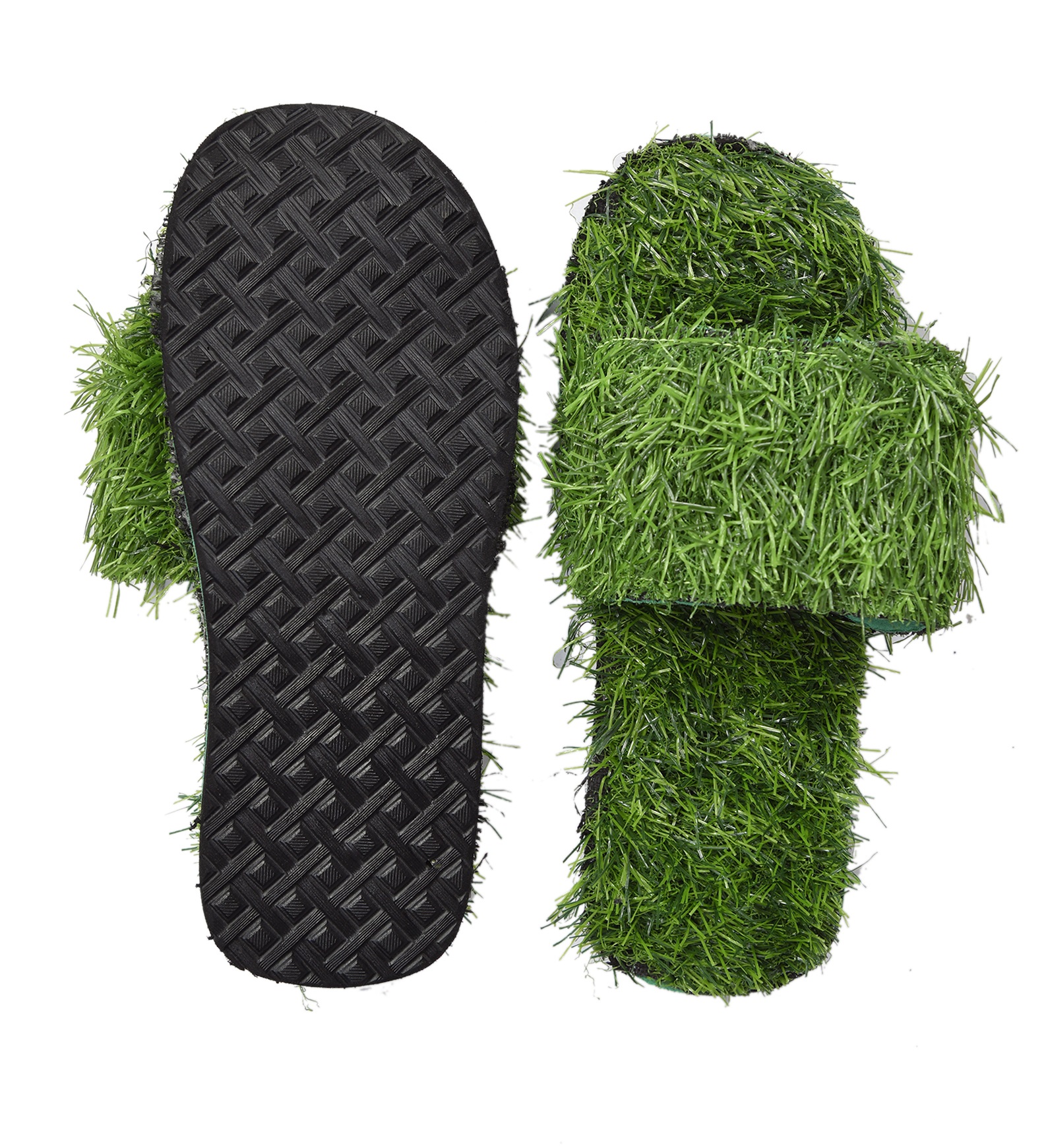 artificial grass slippers