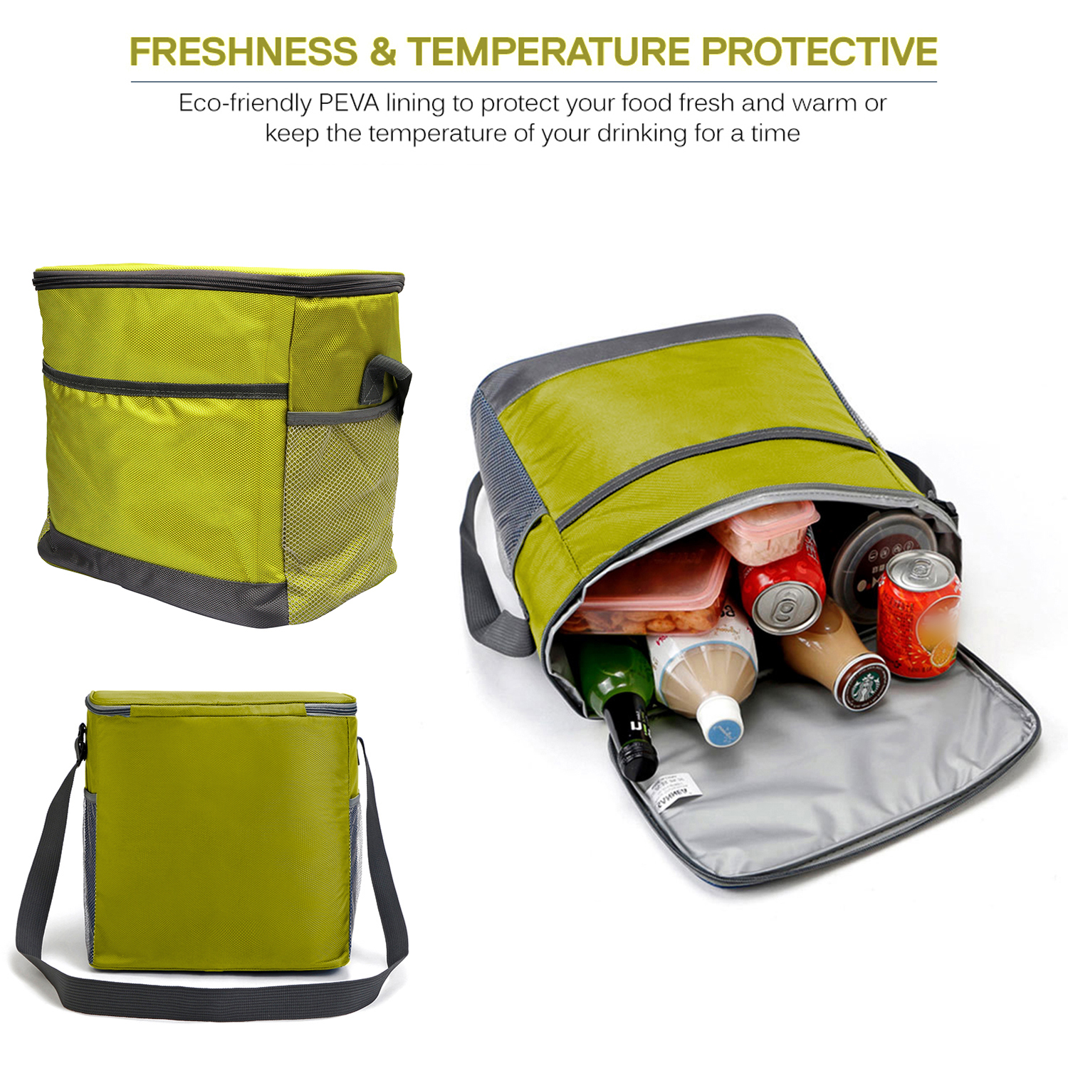 Buy Aradent Insulated Tote Cooler Bag With Large Capacity For Men Women