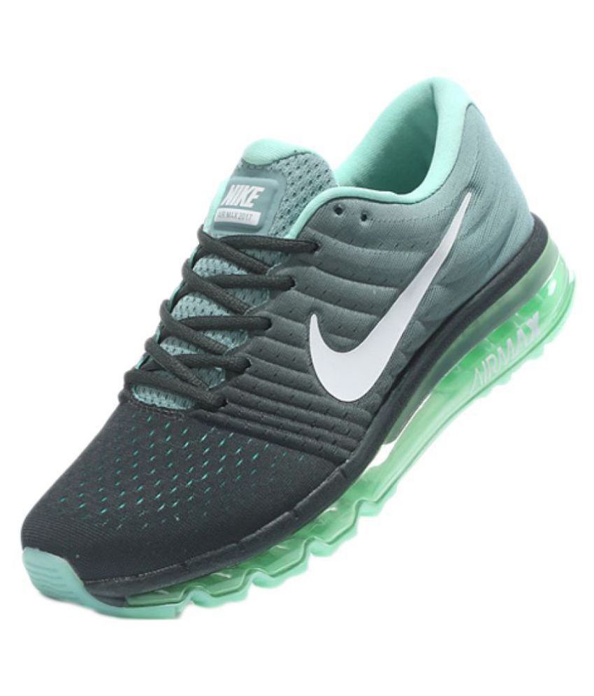 Buy Nike Air Max 2017 Green Sports Shoes For Men Online @ ₹15995 from ...