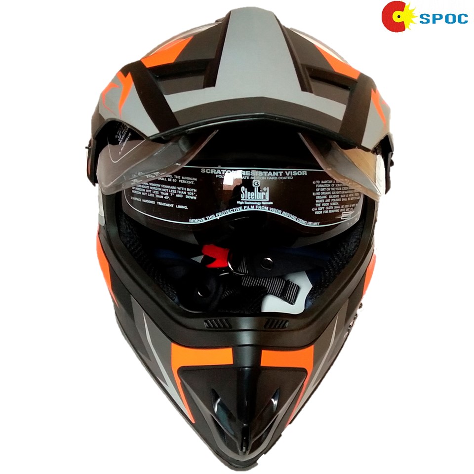Buy Bluetooth Helmet With Call And Music Function, Dual Visor, Isi